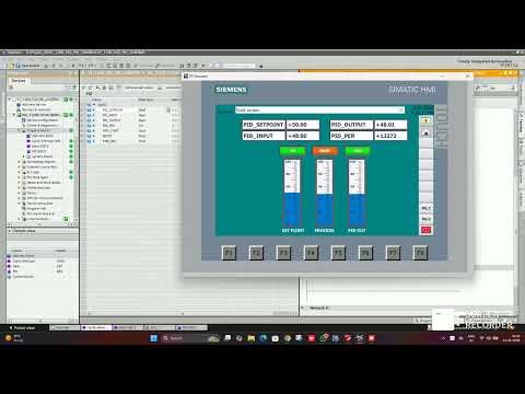 SEIMENS TIA PORTAL CLOSE LOOP PID CONTROL.