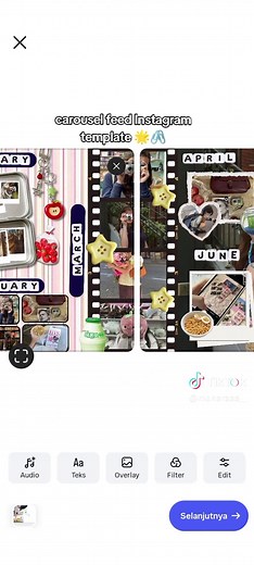 Create an Aesthetic Instagram Carousel for 2025 Recap