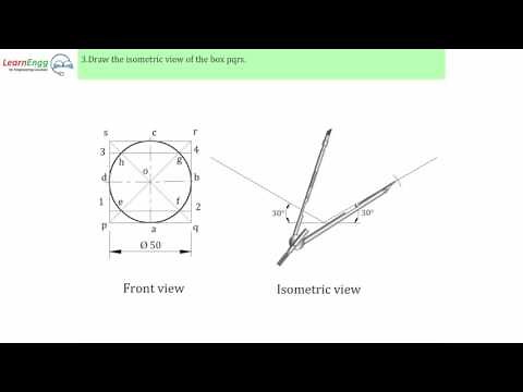 Computer aided engineering drawing