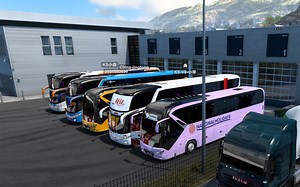 客运模式,乌托邦地图,ETS2mod，感谢大家支持