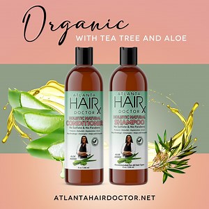 Atlanta Hair Doctor - Natural Shampoo and Conditioner | 8 fl oz