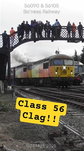 Class 56 Clag!! #train #railway #shorts #trainspotting #railroad