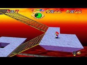 Super Mario 64 Walkthrough - Bowser in the Fire World
