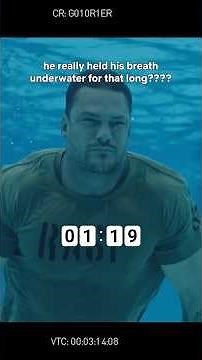 #AlanRitchson actually held his breath while shooting this scene #WarMachine