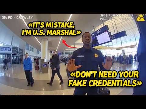 Stupid Officer Arrests the Wrong Man at the Airport, Badges are Gone