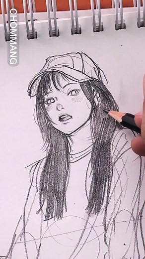 Pencil sketch ✍️ #chommang | Chommang