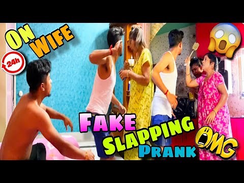 Fake Slapping Prank on Wife 😩 Went Wrong 😔