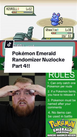 Epic First Gym Battle in Pokemon Emerald Nuzlocke