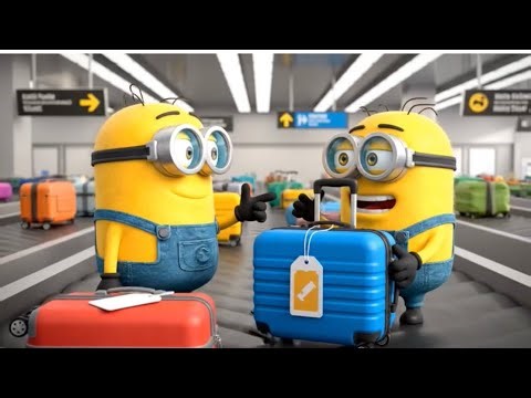 Engineer Minions Cause Chaos at the Airport | Funny Minions Animation (4 Minutes)