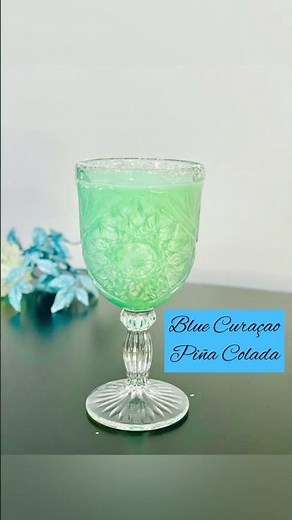 Blue Curaçao Piña Colada | Best summer cocktail recipe | Mocktail Recipe | The Food Bar