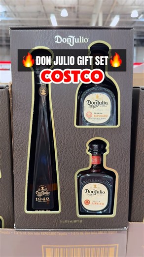 Costco shoppers, the Don Julio 3-piece gift set is now available—perfect for gifting when you want something upscale but thoughtful. Elegant design, classic branding, unforgettable presentation. Save this for your next Costco run! #costcofinds #costcowonders #costcoinfluencer #costco #giftset #premiumgifts #costcogifts #collectibles #luxurypackaging #costcodeals | Costco Wonders