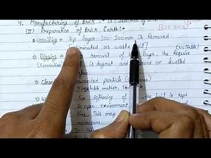 Manufacturing of Brick - preparation of Brick, moulding, Drying, Buring - all Stage of Burning