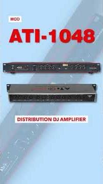 ATI 1048 Distribution DJ Amplifier 🔊 | Powerful Signal Control & Clean Output #trendingshort