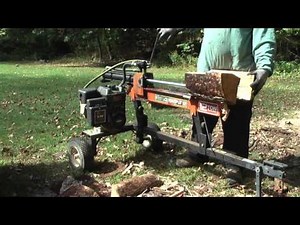 6 year old - 12-Ton Earthquake Quick-Split Dual Height Gas Log Splitter - Running Strong