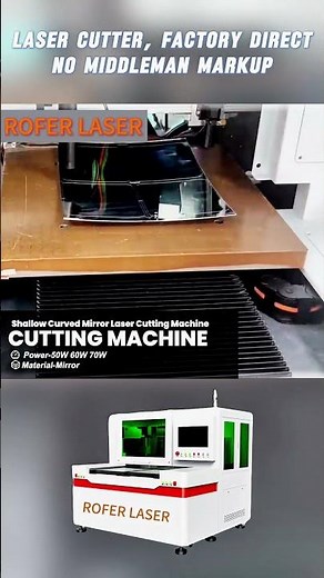 Mastering Curves: Factory Direct Laser Cutting for Shallow Curved Mirrors | No Middleman Markup
