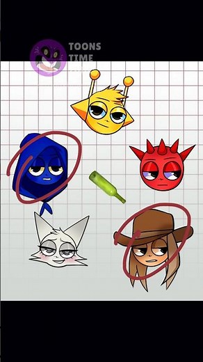 Jevin x Tunner 🤎💙| 7 minutes in heaven #sprunki