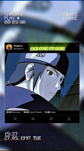 itachi crying for sasuke #itachi #sasuke #sad #sadvideostatus #🥺🥺🥺🥺❤️😞😢😢