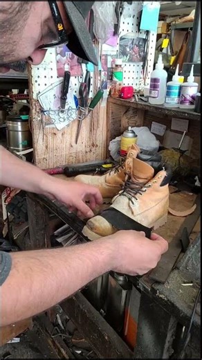 Timberland Work Boots Restoration
