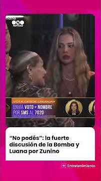 Gladys “La bomba tucumana” clashed with Luana Fernández