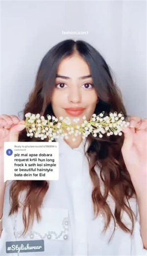 Hairstyle Ideas for Frock and Maxi Dresses