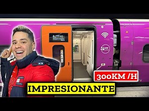 Así Es Viajar en el Tren Más Rápido de España: ¡300 km/h de Pura Velocidad! 🌍