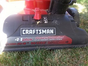 Craftsman 4 in1 lawnsweeper