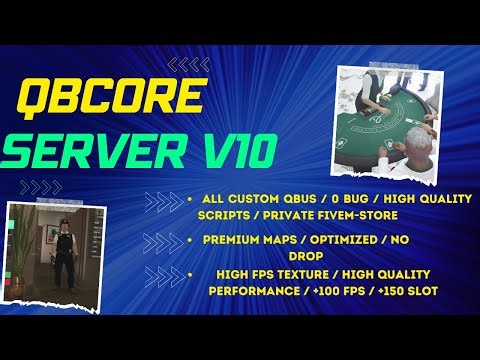 QBCore Roleplay Server V10