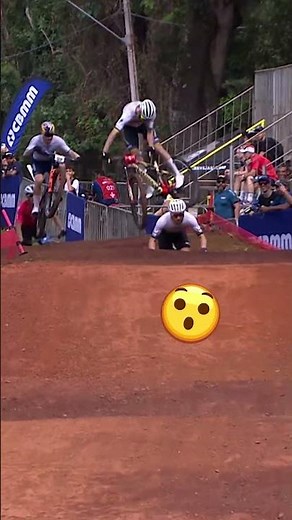 Nino Schurter always has time for some style! 🐐😎 #MountainBike #MTBWorldCup #Cycling