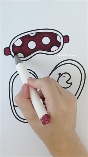 Coloring Relaxation with ASMR Sounds