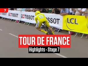 Tour de France 2024 Stage 7 Highlights