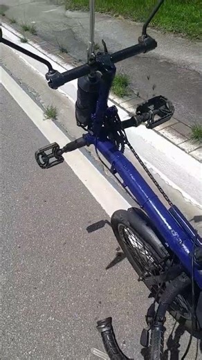 CHACAL CICLISTA chacal com sua bik Reclinada control VemComigo