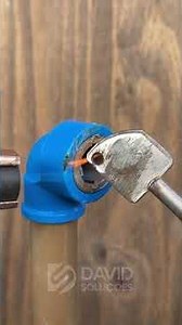 The key to success, literally! Remove broken connections with heat. #LatinTricks #BrokenConnection