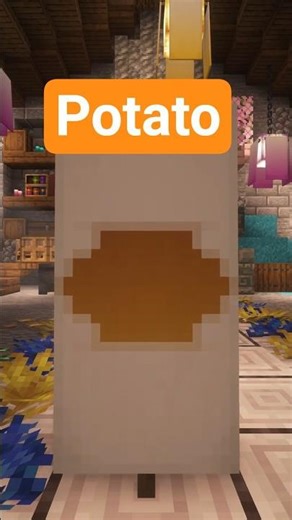 Cool Minecraft Banner 51 - Potato #minecraft #gaming #banner #minecraftshorts