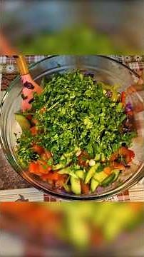 Fresh Spring Salad | Healthy Vegetable Salad Recipe