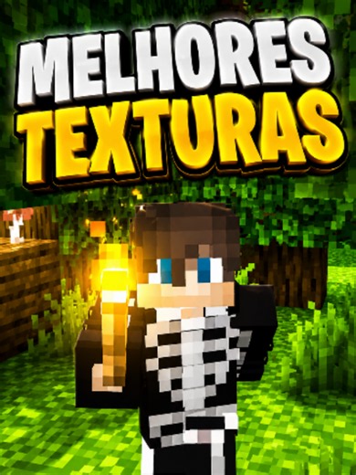 Melhores texturas para Minecraft Bedrock 2026