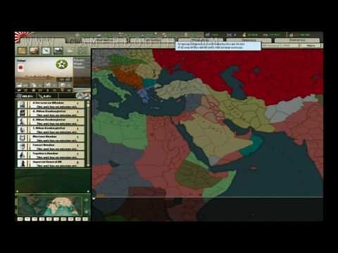 Let's Play Hearts of Iron II -- Part. 1 (Japan)