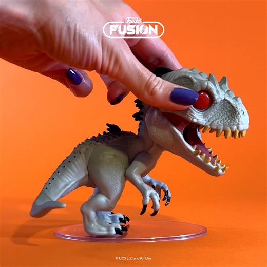 At long last! Pop! Indominus rex is here to take over your #FunkoFusion collection. Available now at Amazon: bit.ly/AmazonFunkoFusion | Funko Europe