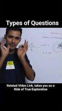 Types of Questions #jee #neet