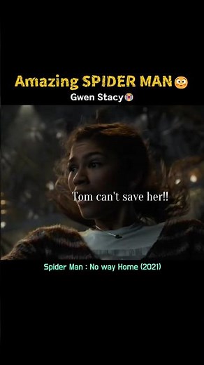 Amazing Spiderman saves MJ 🤯‼️ | No way Home | fight scene | Tom Holland #shorts