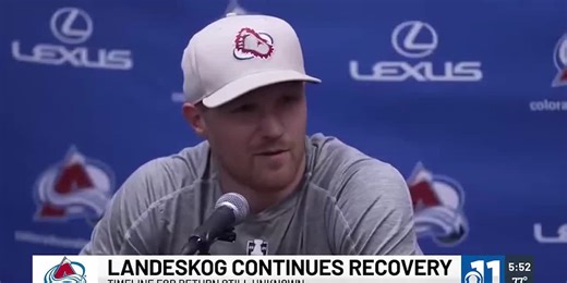 Avalanche share updates on Landeskog and Nichushkin