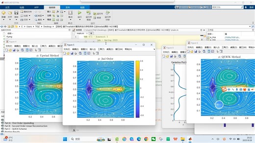 【流体】基于matlab计算流体动力学和传热【含Matlab源码 14239期】