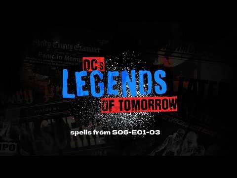 John Constantine spells from LoT S06E01-03 (all the spells are in the subtitles)