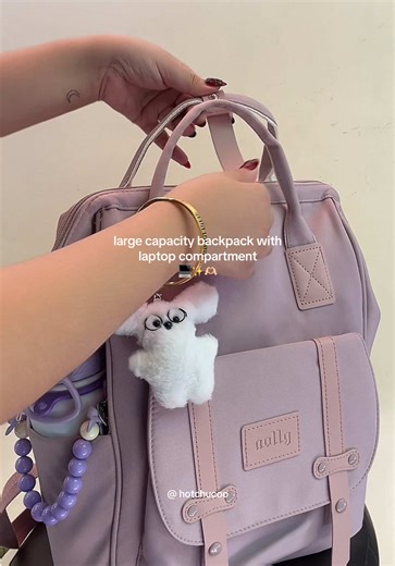 Large Capacity Backpack with Laptop Compartment