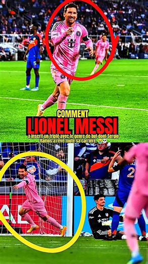 Messi inscrit un triplé avec le genre de but dont Sergio Ramos a rêvé toute sa carrière. 😭💀