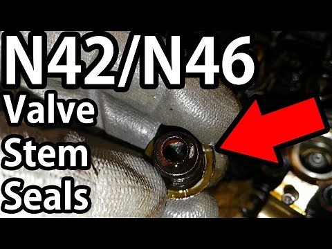 BMW E46 N42/N46 Valve Stem Seals - Replacement DIY Guide