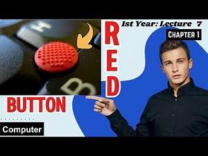 ThinkPad Track point Keyboard|Pointing Stick|Red button keyboard use|1st Yr|Chap 1|Lec 7|Urdu/Hindi