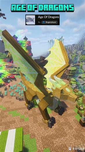 Minecraft Top Dragon Mods! #3 #shorts #minecraft