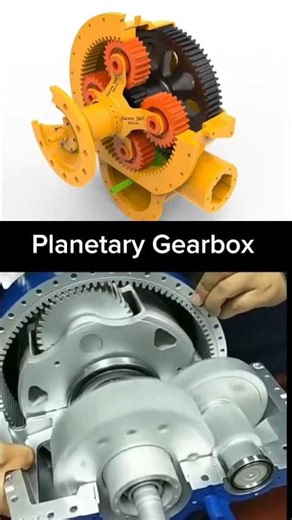 How a Planetary Gearbox Works: Engineering Magic Explained! ⚙️ #shorts