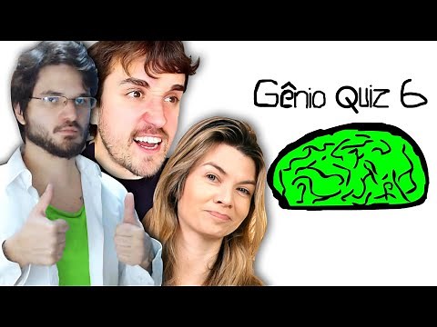 LEON E NILCE ME SALVARAM NO GÊNIO QUIZ 6!