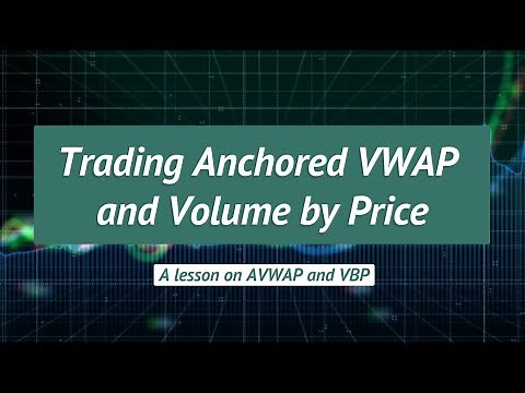 Trading with Anchored VWAP and the Volume by Price Indicator